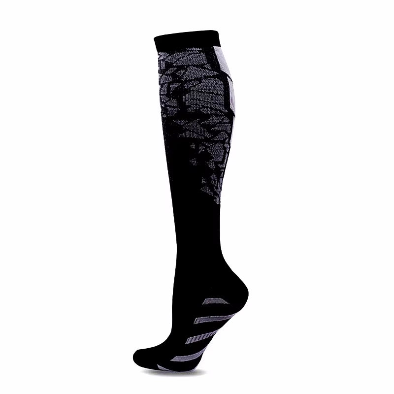Compression Socks Medical Varicose Veins Nylon Medical Nursing Stockings Fit for Sports Black Compression Socks for anti Fatigue