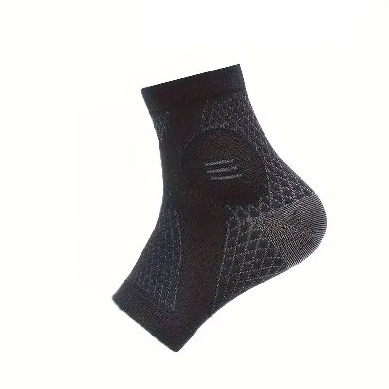 1Pc/1Pair Knitted Breathable Ankle Support Brace, Best Ankle Compression Support Brace for Foot and Heel