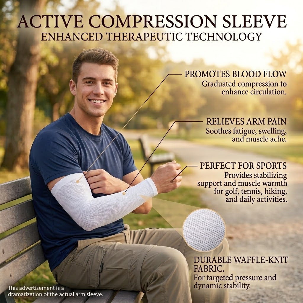 Active Support Compression Arm Sleeve