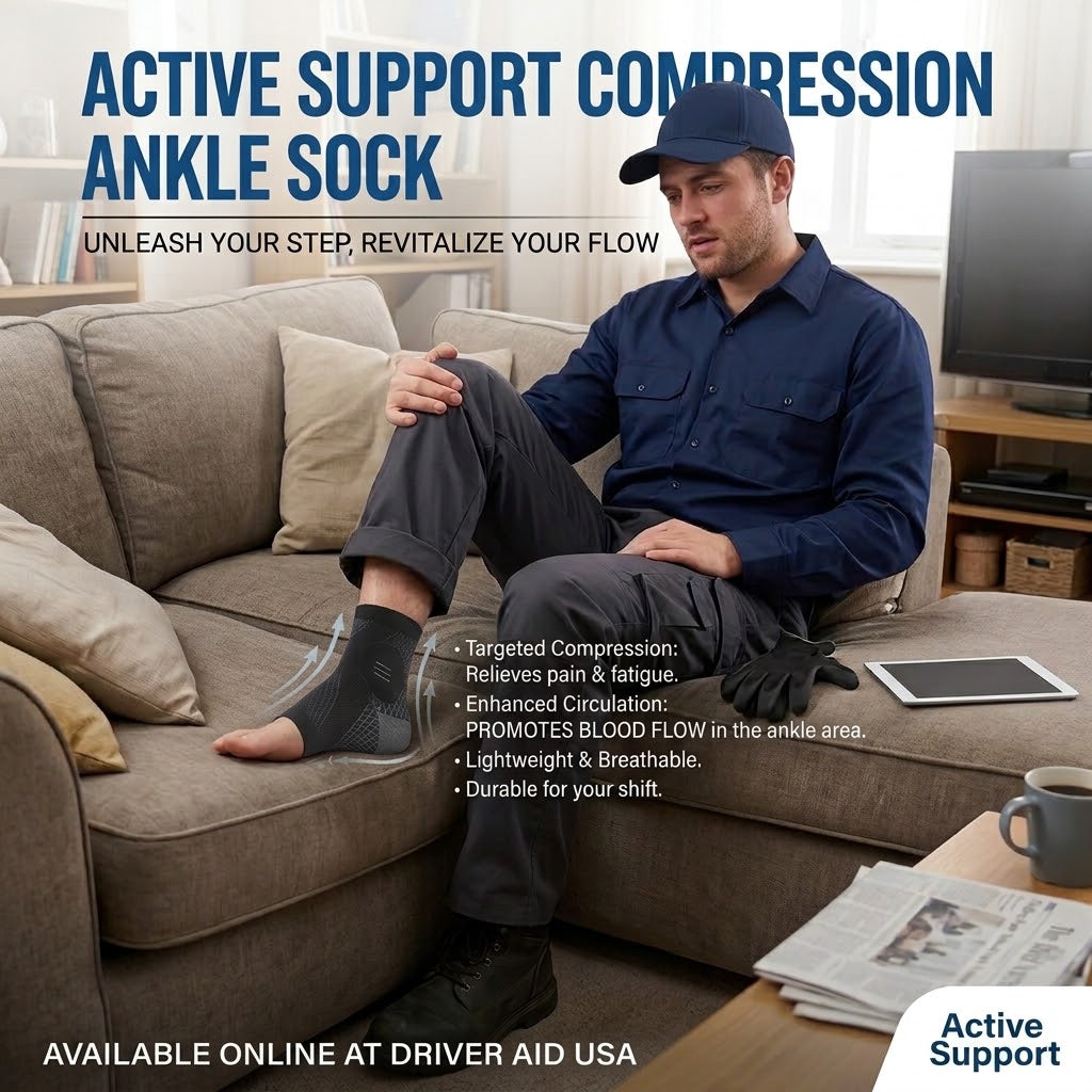 Active Support Ankle Compression Sock 1 Piece