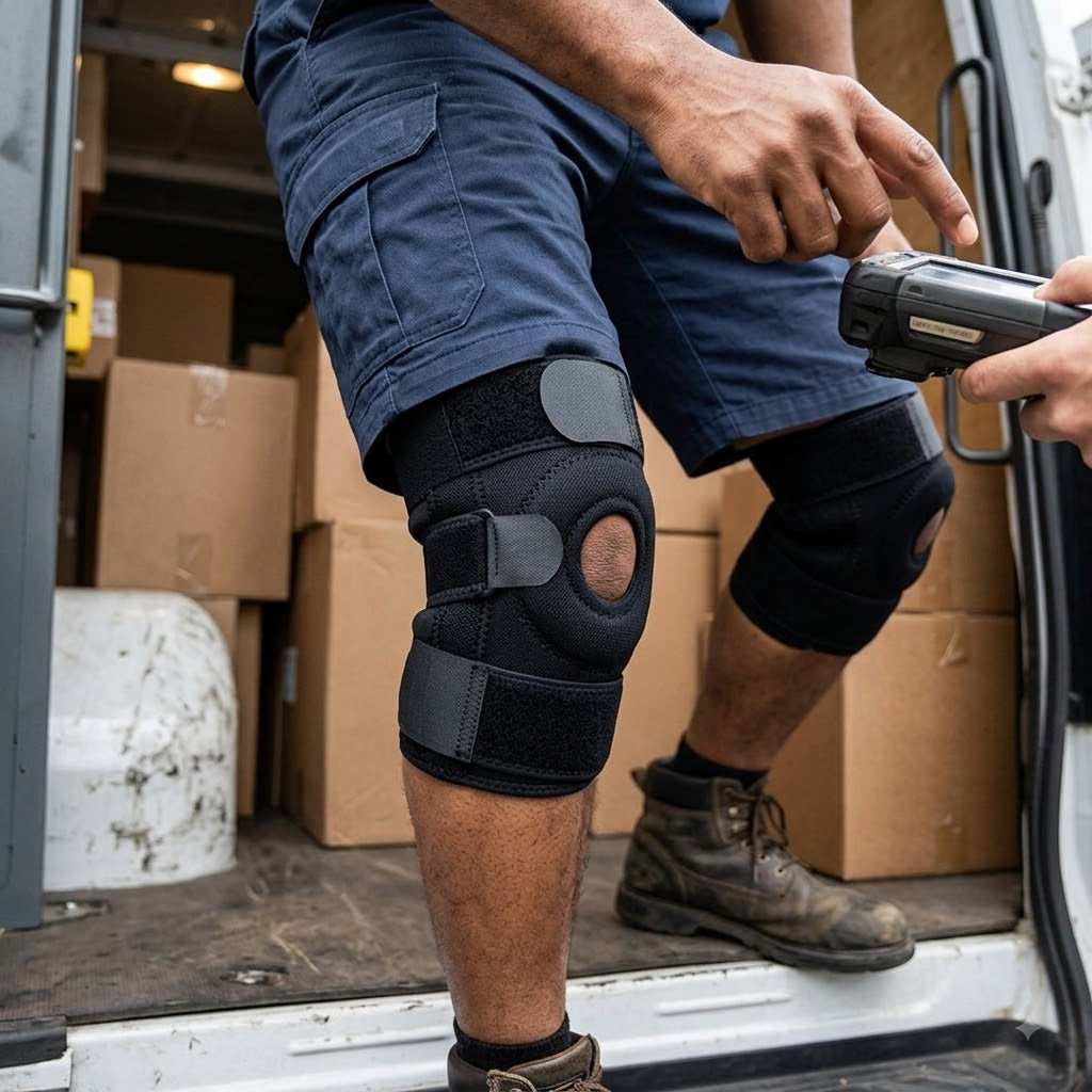 Active Support Knee Brace Patella Stabilization 1 Piece