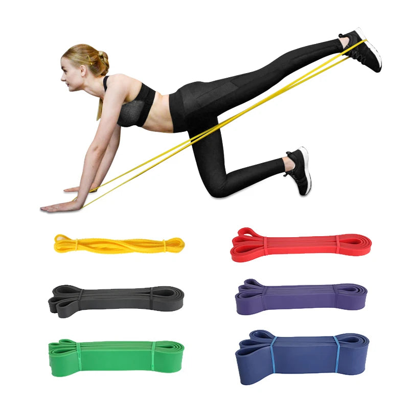 Latex Elastic Bands Tension Bands for Fitness Workout Gym Training Exercise Equipment Yoga Ropes and Straps