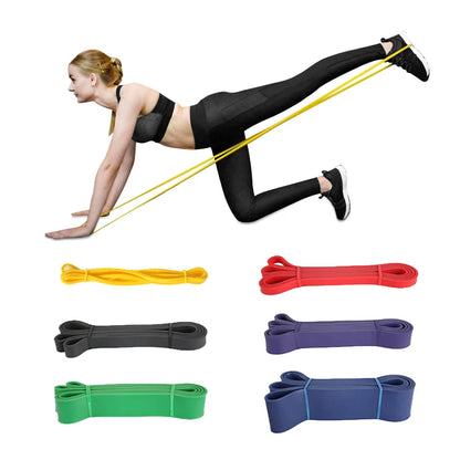 Latex Elastic Bands Tension Bands for Fitness Workout Gym Training Exercise Equipment Yoga Ropes and Straps