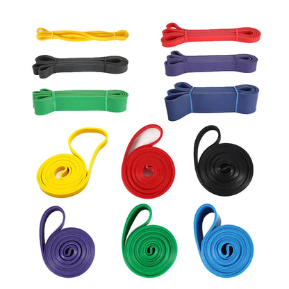 Latex Elastic Bands Tension Bands for Fitness Workout Gym Training Exercise Equipment Yoga Ropes and Straps
