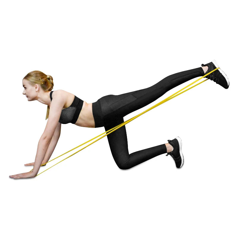 Latex Elastic Bands Tension Bands for Fitness Workout Gym Training Exercise Equipment Yoga Ropes and Straps