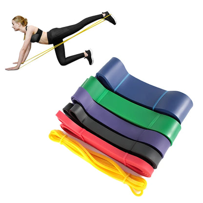 Latex Elastic Bands Tension Bands for Fitness Workout Gym Training Exercise Equipment Yoga Ropes and Straps