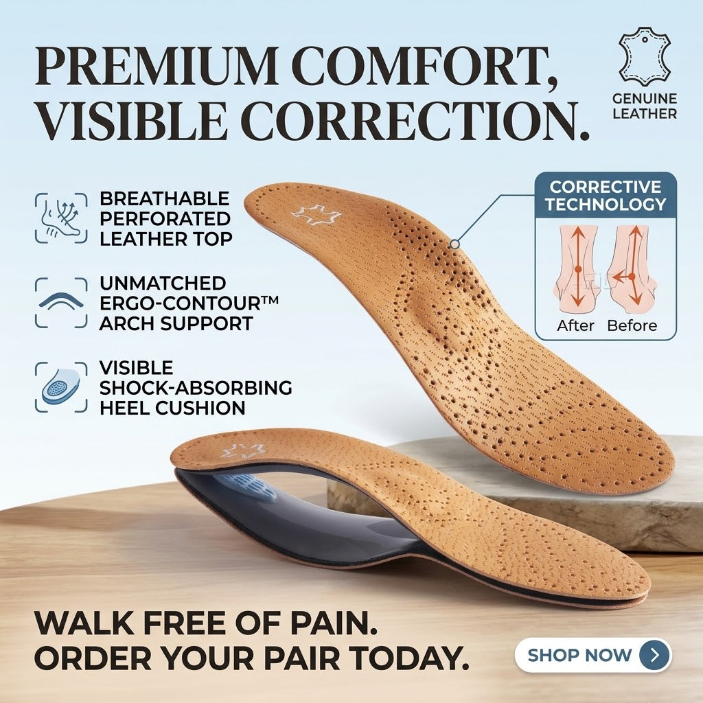 SolePro Medical Insole Plantar Fasciitis Pain Relief 1 Piece