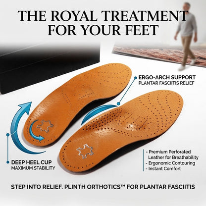 SolePro Medical Insole Plantar Fasciitis Pain Relief 1 Piece