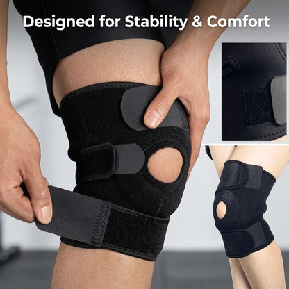 Active Support Knee Brace Patella Stabilization 1 Piece