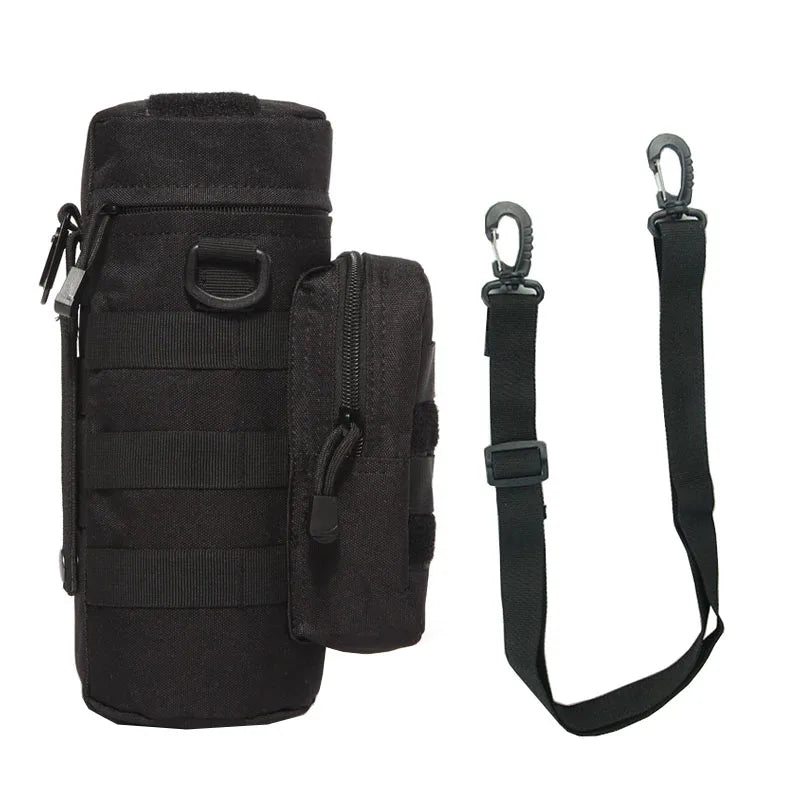 Tactical Molle Water Bottle Bag Pouch Holder Outdoor Travel Camping Hiking Cycling Fishing Hunting Water Bottle Kettle Carrier