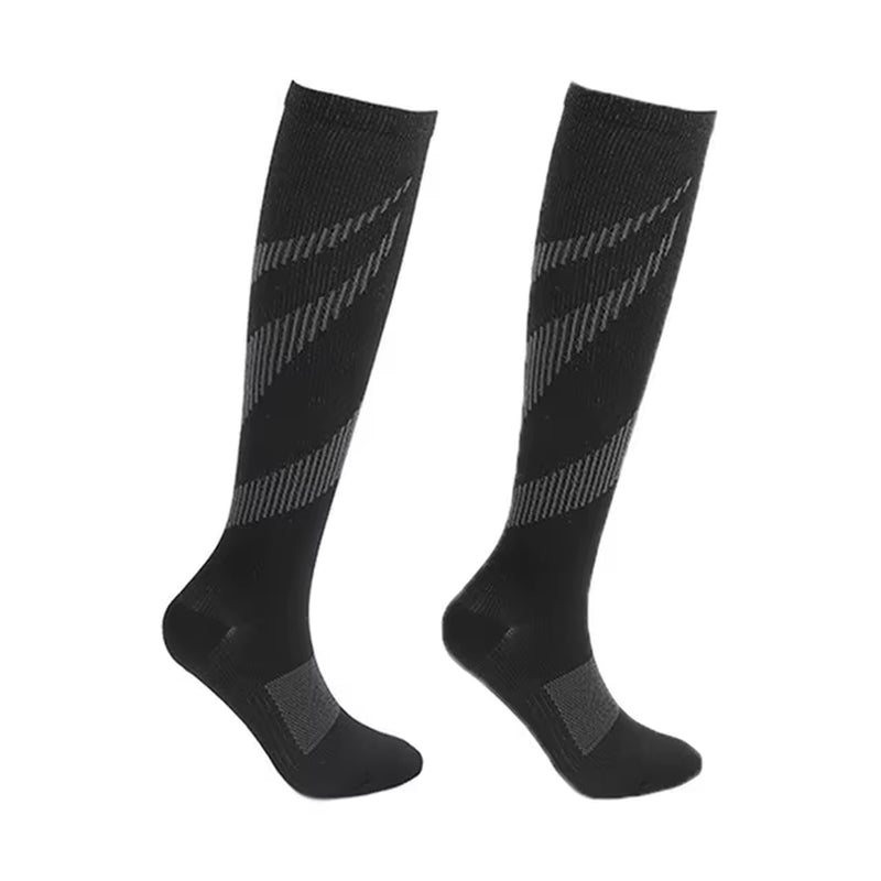 Compression Socks Medical Varicose Veins Nylon Medical Nursing Stockings Fit for Sports Black Compression Socks for anti Fatigue